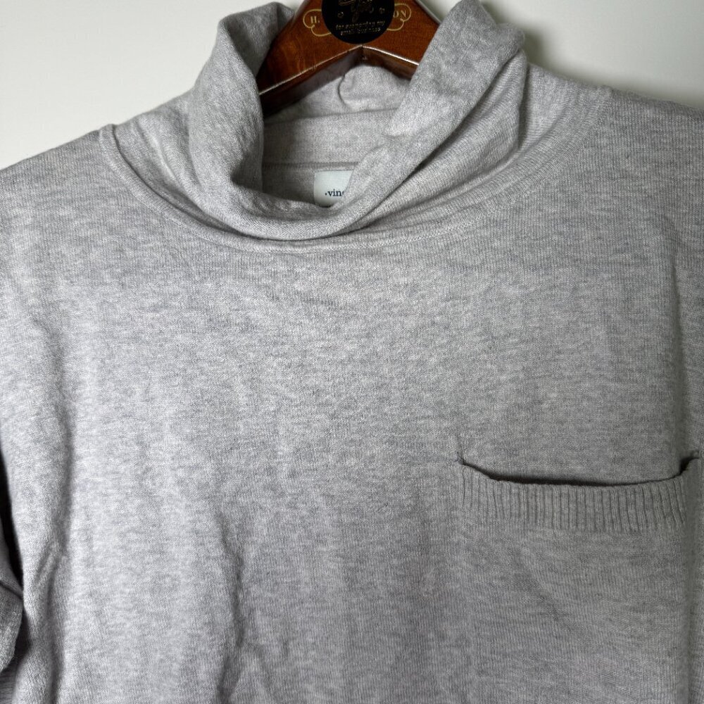 Vineyard Vines Wool/Cotton Sweater Gray Size Medium